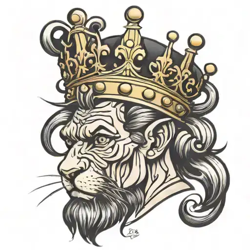M G B With Crown On Top Half