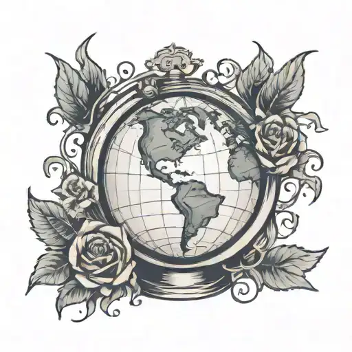 Globe Symbolizing The Client's Love