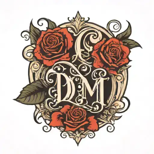 D And M Initial Love