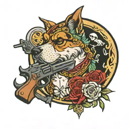 Dog And Guns Money Drugs