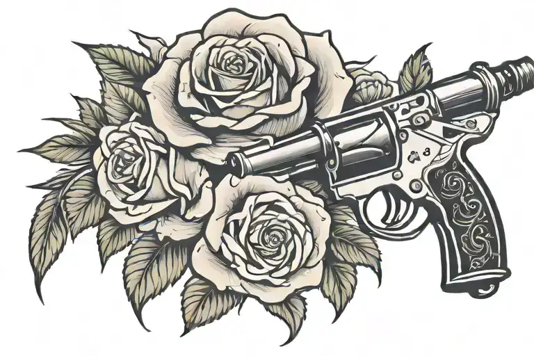 Rose And Gun