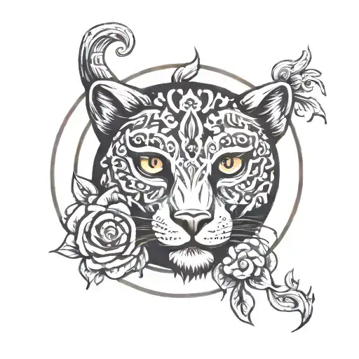 Animal Inside A Circle