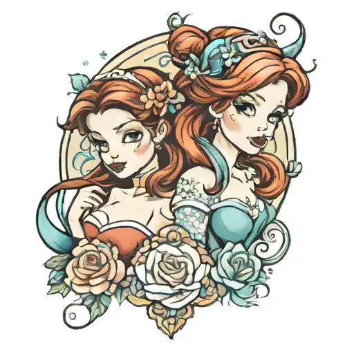 Belle Et Ariel Sister