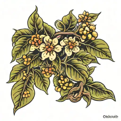 Walnut And Cashew Tree