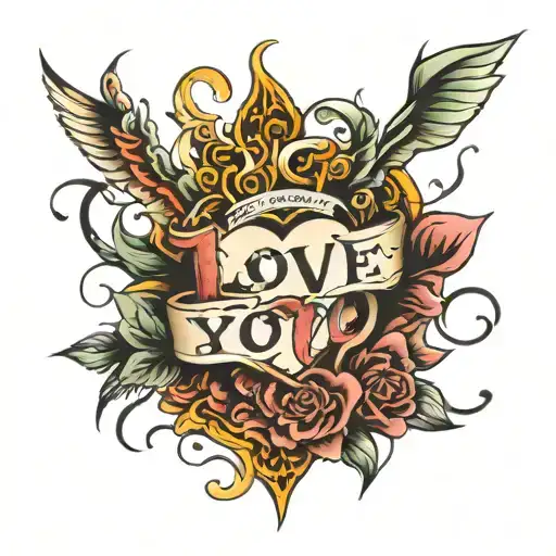 Hand Writing I Love You