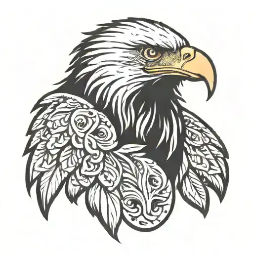 American Traditional Eagle