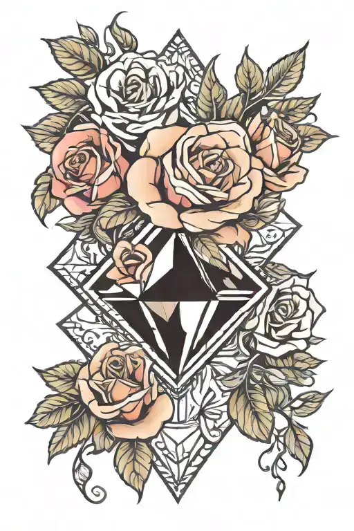Diamond And Roses