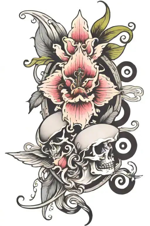 Oralia In Vertical Alignment And Different Fonts