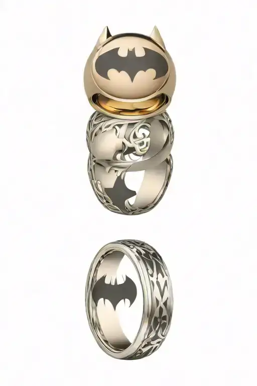 Batman And Catwoman Wedding Bands