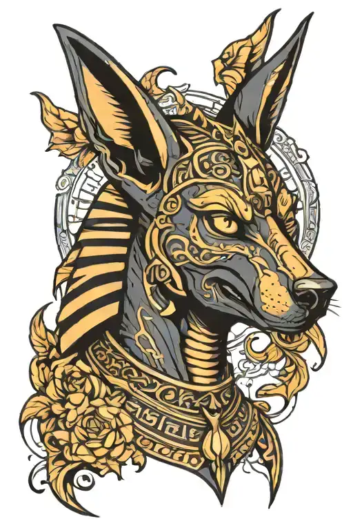 Anubis And Creepy Smile