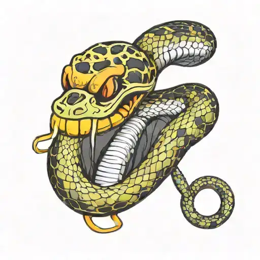 Snake W Masce Ghostface