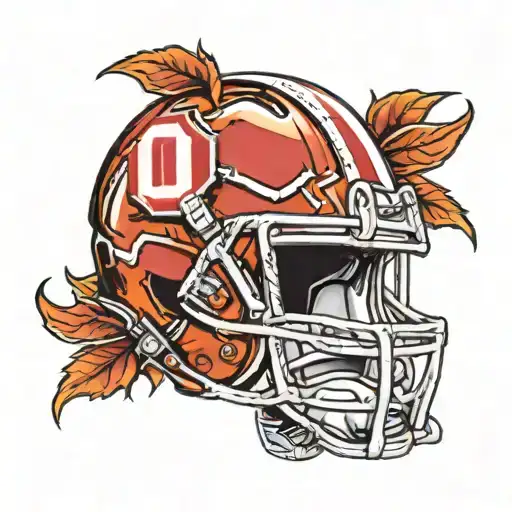 Oklahoma Football Helmet