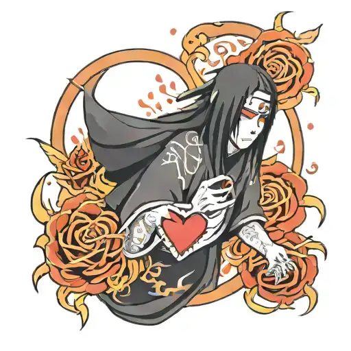 Itachi With Set Your Heart Ablaze