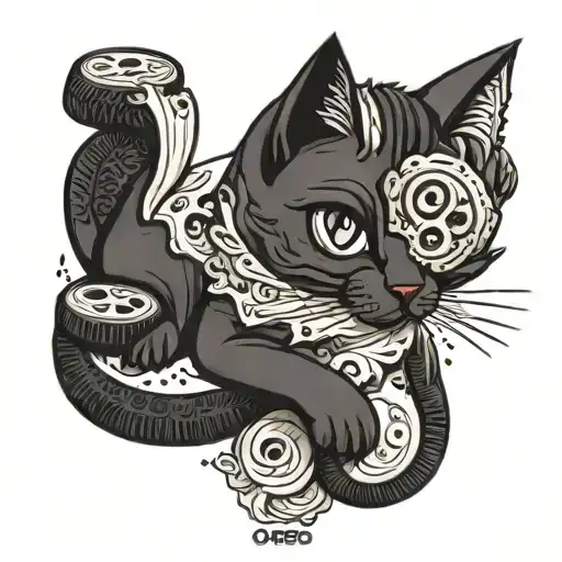 Oreo Cookies Toxedo Cat