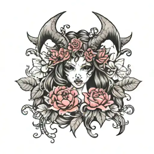 Feminine Nature Demon Cute