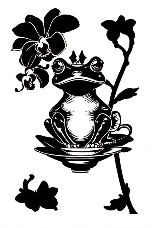Frog Prince Tea Cup Orchid