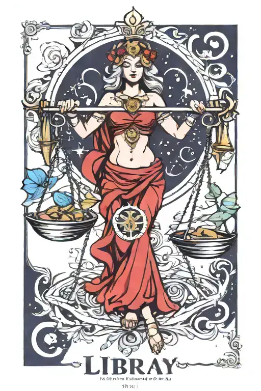 Fantasy Libra Zodiac Sign