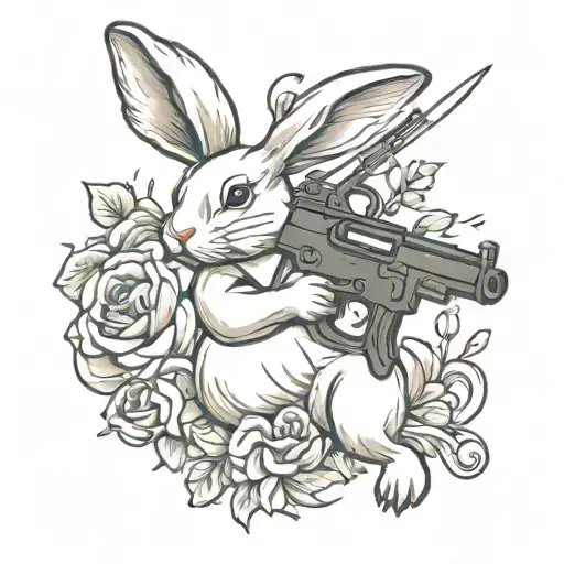 Bunny And Gun