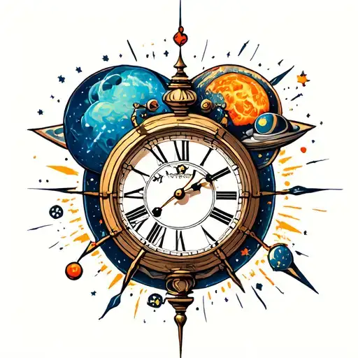 Space And Time Clock