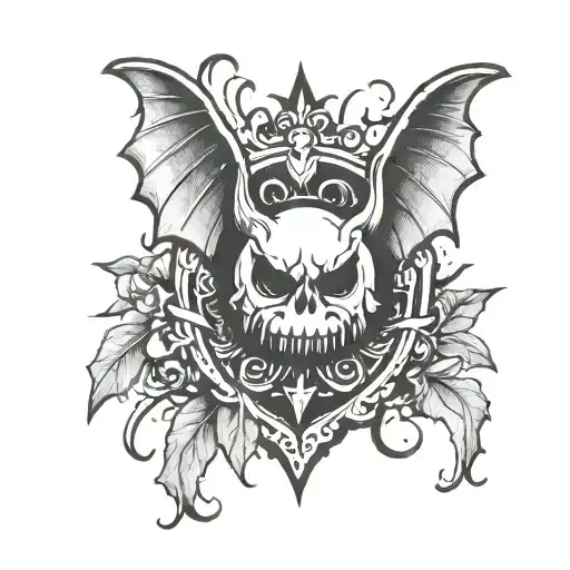 Ball Heart Beat Stump Bat Wings