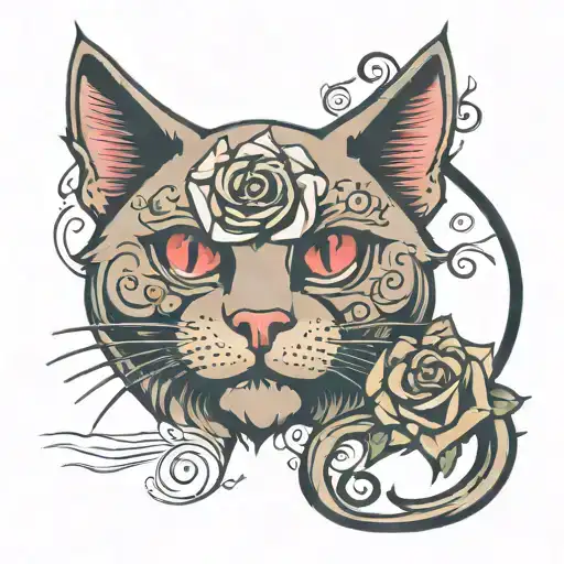 Rose Cat Music Metal Rock