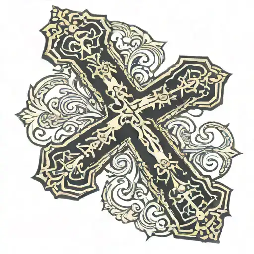 Orthodox Cross Jesus
