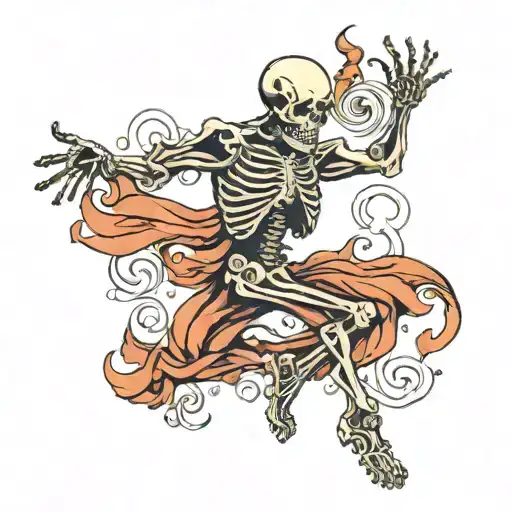 Dancing Skeleton