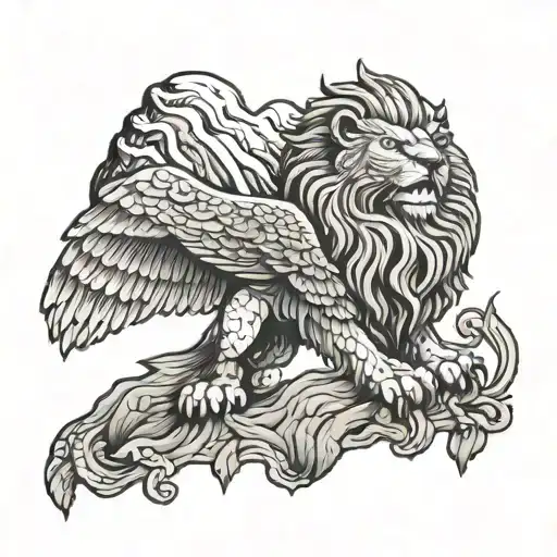 Lion Eagle Ararat Mountain