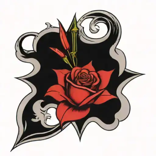 Rose Dagger In The Heart