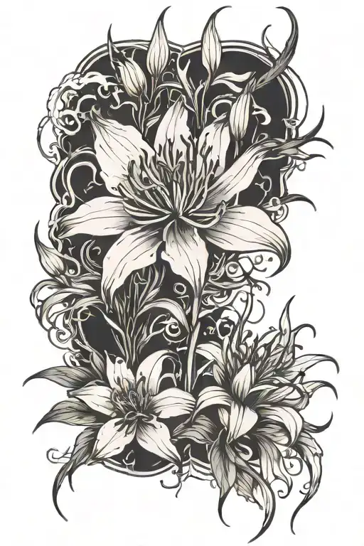 Smoke And Spider Lily