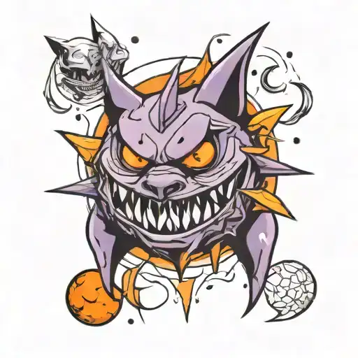 Gengar And Moon Phases