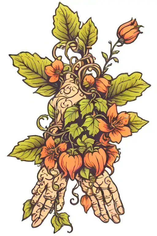 Vine That Will Go Down My Spine And Has 2 Hands Making A Pinky Promise Hidden In It