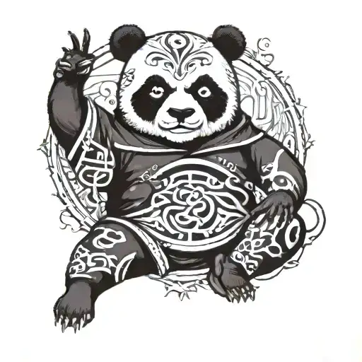 Guy In A Panda Costume