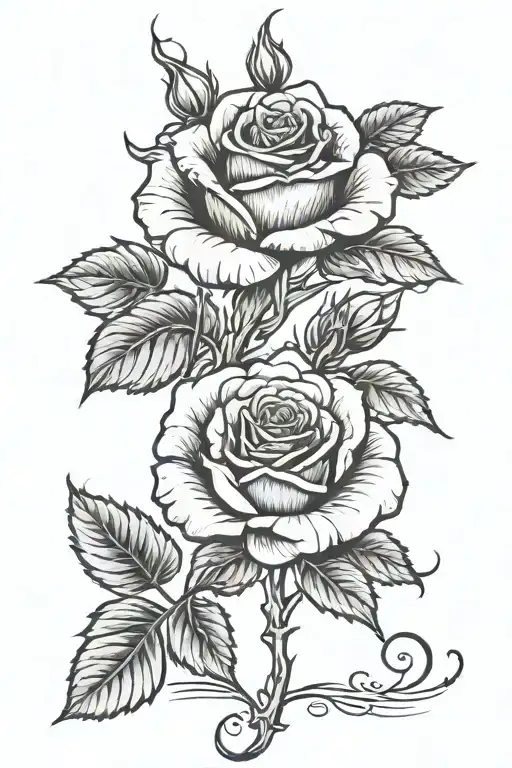 No Matter Where No Matter What With A Rose Growing