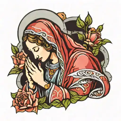 Virgin Mary Praying