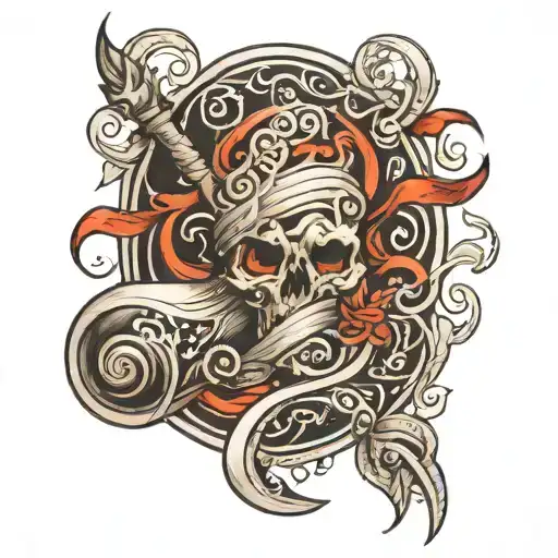 Bound Scroll Wrapped