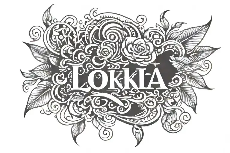 Name Lokia Smokey Style Black