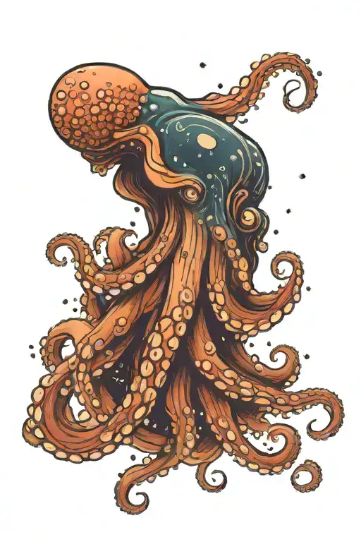 Octopus In Space