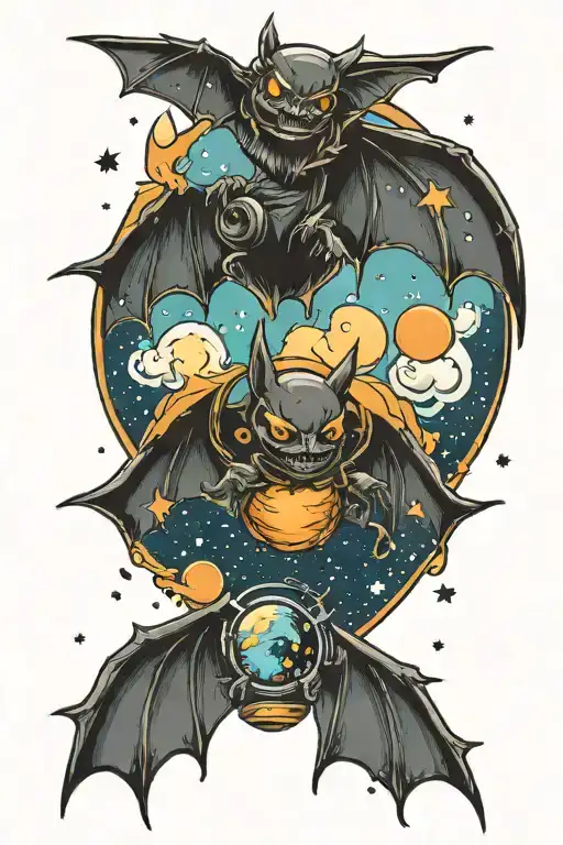 Bat And Space