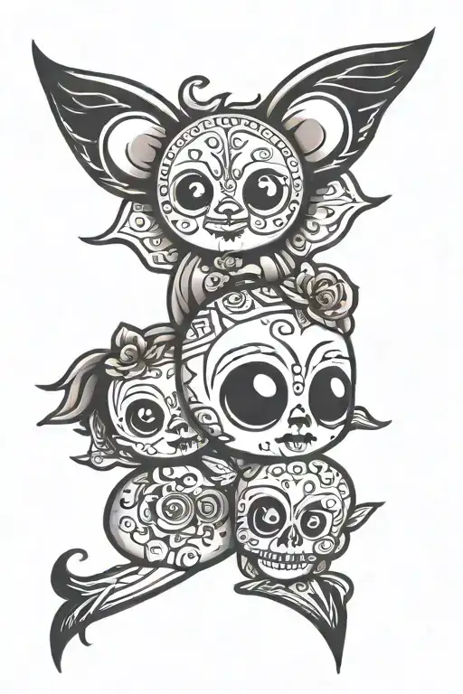 Matching Siblings Tatto Symbol Between Big Brother And Lil Sister