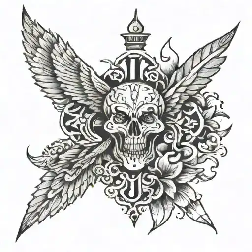 Common Tattoo With My Brother Representing Our Fusional Bond Without Caracter