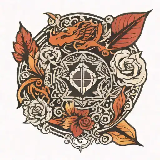 Common Tattoo With My Brother Representing Our Fusional Bond Without Caracter