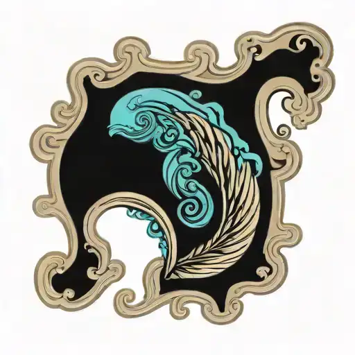 Aquarius Wave Sign