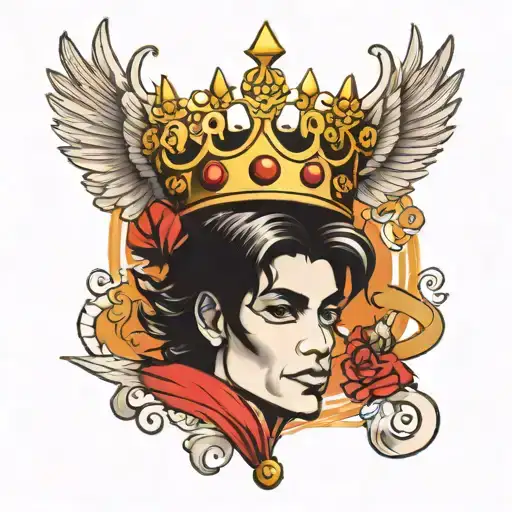 Prince Crown And Wings