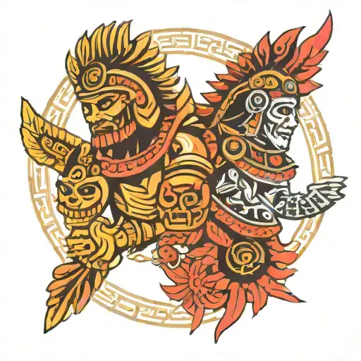 Aztec And Mexica King