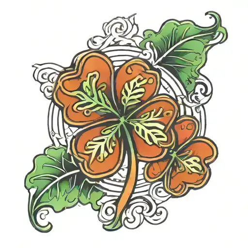 Irish Style Shamrock