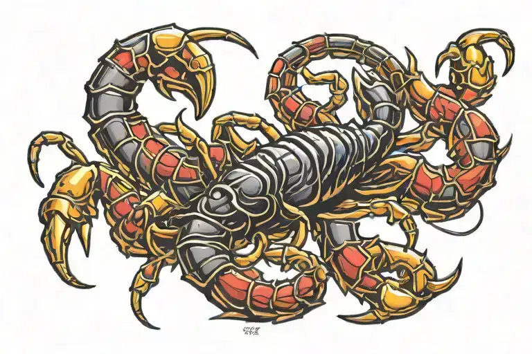 Scorpion Wrapped