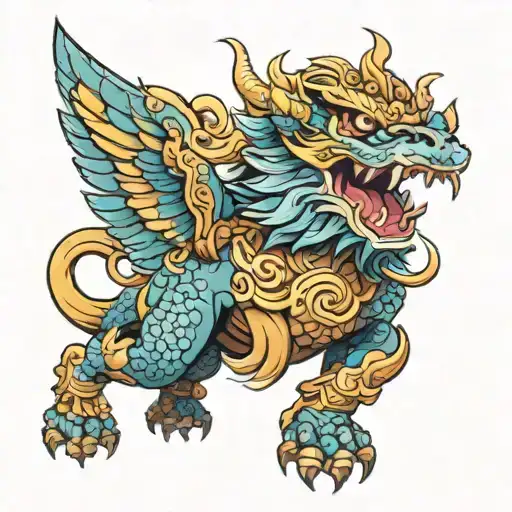 Garuda Ride A Foo Dog