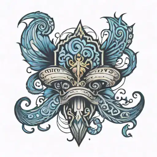 Black Line Blue Line Word Hawkes In Blue Line