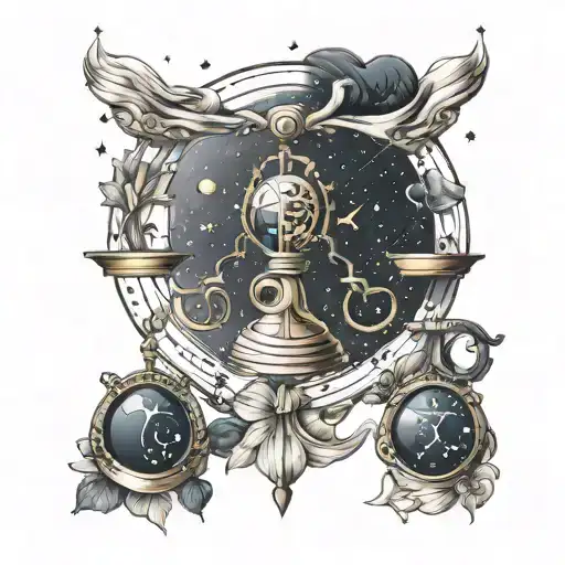 Libra Constellation And Zodiac Sign